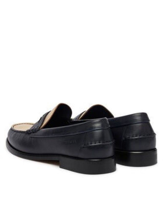 Tommy Hilfiger Mokasyny Penny Crust FM0FM05836 Granatowy