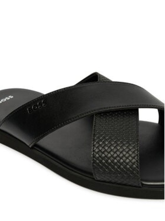 BOSS Klapki Darrel 50563155 Czarny