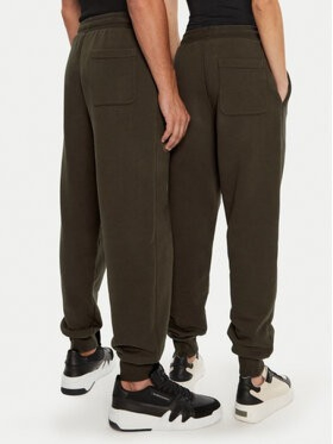 AMI Paris Spodnie dresowe UTR240.JE0091 Brązowy Regular Fit