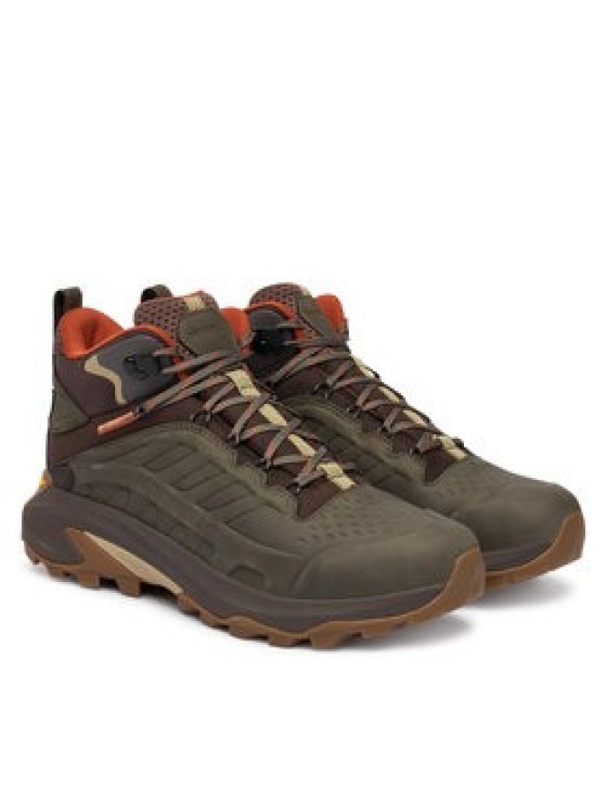 Merrell Trekkingi Moab Speed 2 Leather MID Waterproof J037781 Zielony