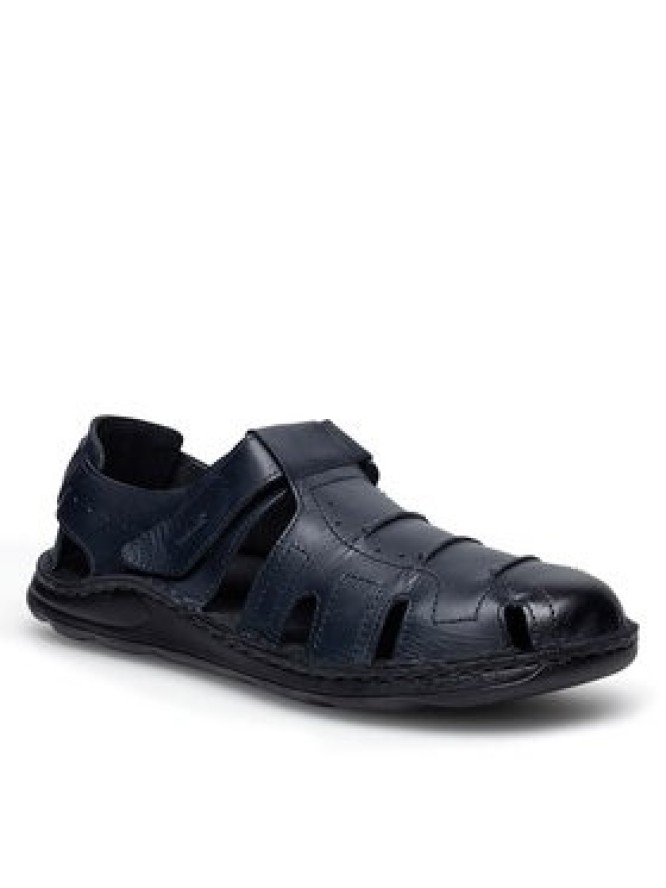 Go Soft Sandały ROMA-01 MI18 Granatowy