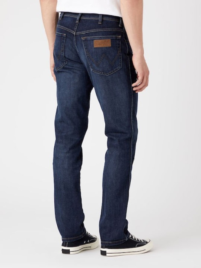 WRANGLER TEXAS SLIM MĘSKIE SPODNIE JEANSOWE ELECTRIC RODEO W12S3521J 112319984