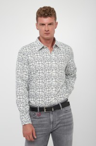 Koszula męska z wzorem Hanson3-W JOOP! JEANS