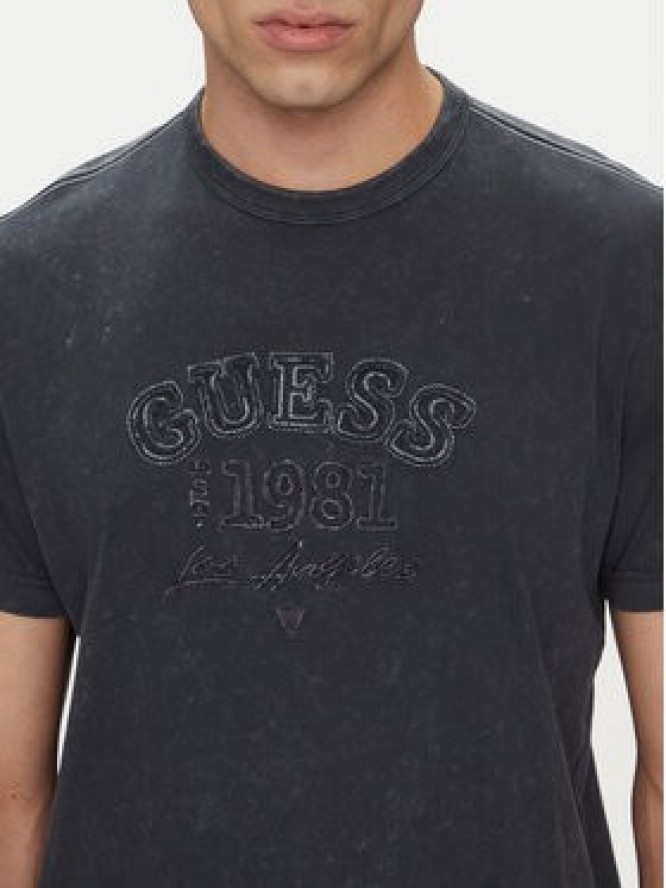 Guess T-Shirt M5GI14 K8FQ4 Granatowy Regular Fit