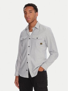 G-Star Raw Koszula Marine D24963-C290 Khaki Slim Fit