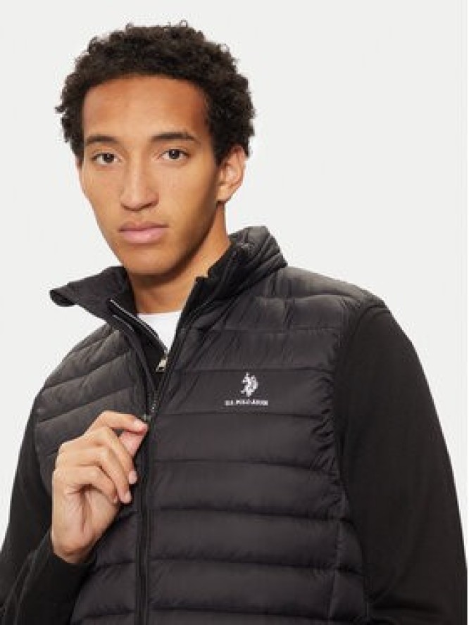 U.S. Polo Assn. Kamizelka MUP3267 Czarny Regular Fit