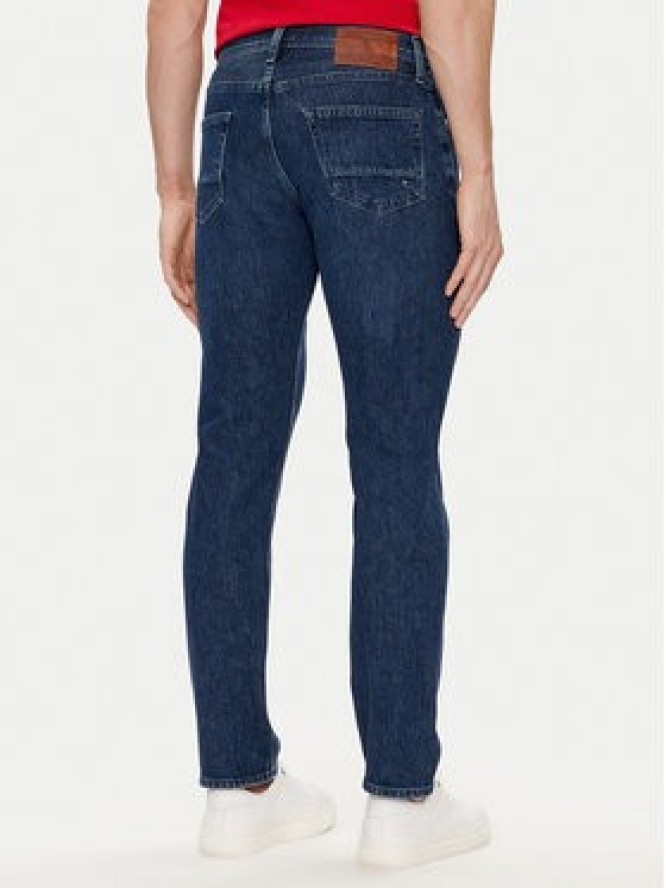 Tommy Hilfiger Jeansy Merceer MW0MW35169 Granatowy Straight Fit