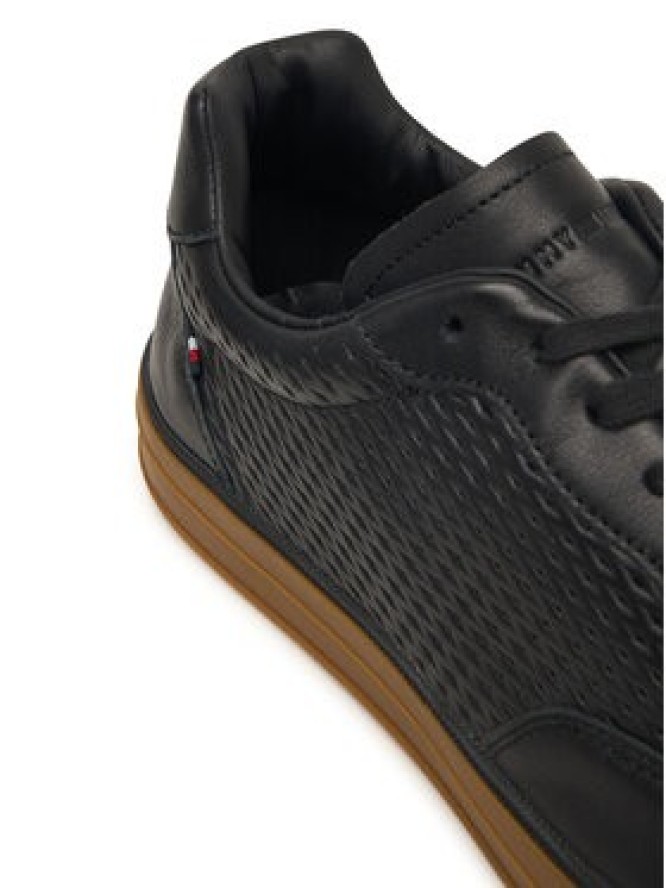 Tommy Hilfiger Sneakersy Lo Lux Cut Out FM0FM05926 Czarny