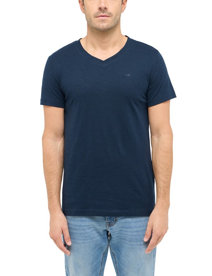Męski T-Shirt Mustang Style Amado Dark Sapphire 1016275 4136