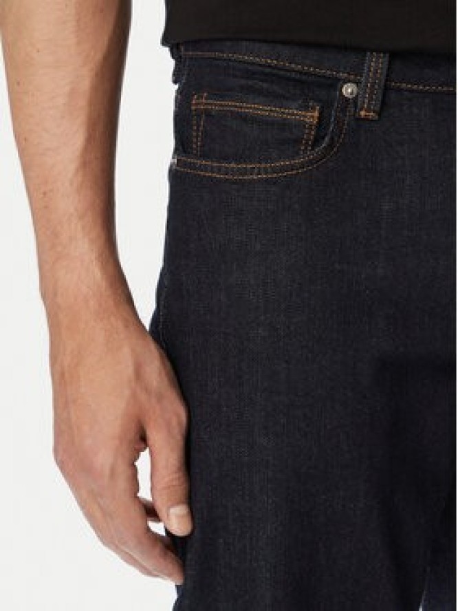 Guess Jeansy Angels M6YAN2 D1472 Granatowy Slim Fit