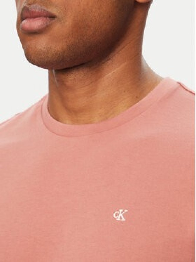 Calvin Klein Jeans T-Shirt LV14RD254G Pomarańczowy Regular Fit