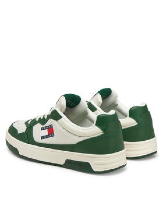 Tommy Jeans Sneakersy (New) Tjm Cupsole Leather Ess EM0EM01443 Biały