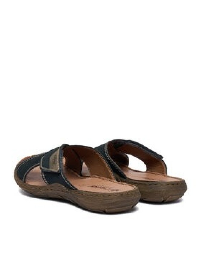 Rieker Klapki CEO-22089-14 Granatowy