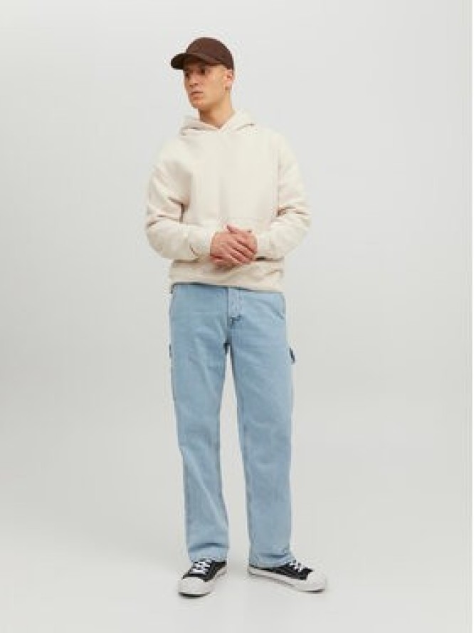 Jack & Jones Jeansy Eddie 12229556 Błękitny Loose Fit