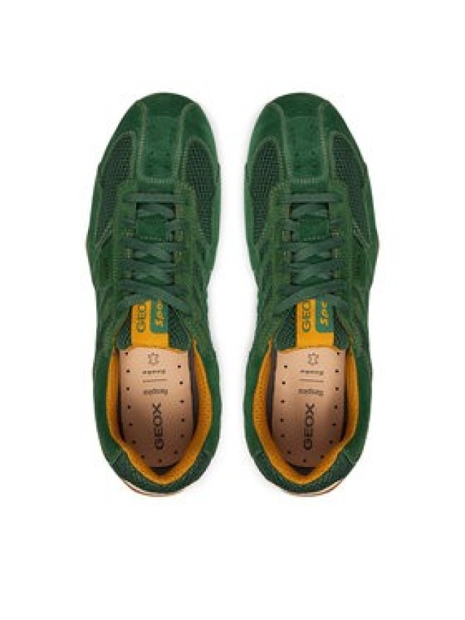 Geox Sneakersy U Snake Original U55MNA 02214 C3000 Zielony