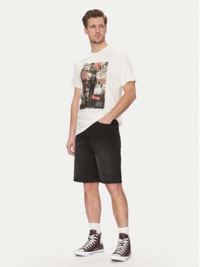 Blend Szorty jeansowe 20718406 Czarny Relaxed Fit