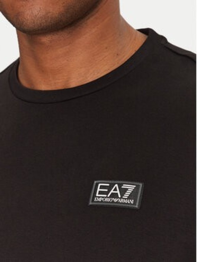 EA7 Emporio Armani T-Shirt 7M000516 AF14616 UC001 Czarny Regular Fit