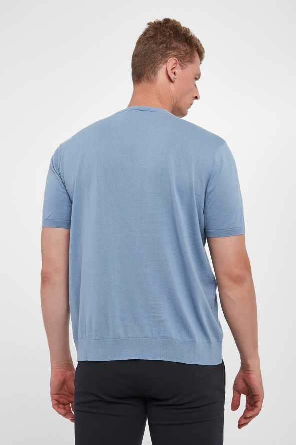 T-shirt męski dzianinowy ARMANI EXCHANGE