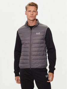 EA7 Emporio Armani Bezrękawnik 8NPQ06 PNGPZ 1992 Szary Regular Fit