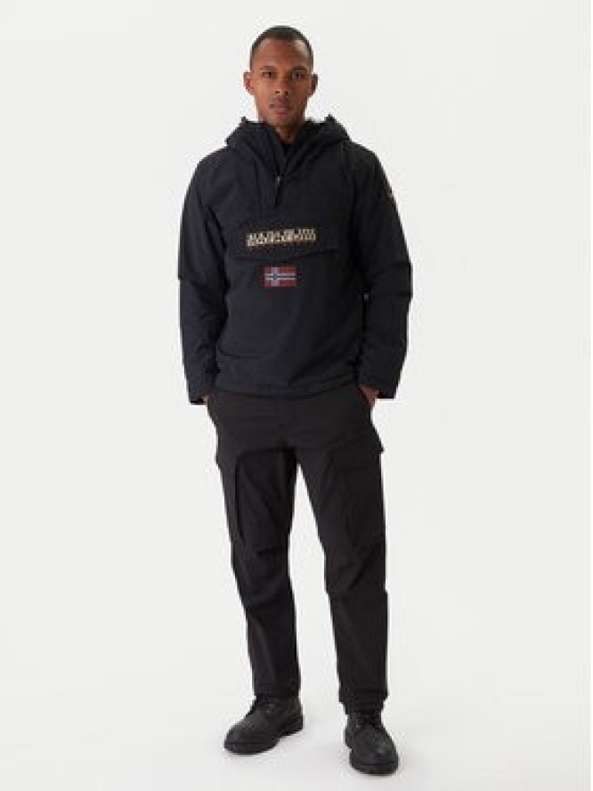 Napapijri Kurtka anorak Rainforest Winter 3 NP0A4GMC Czarny Regular Fit
