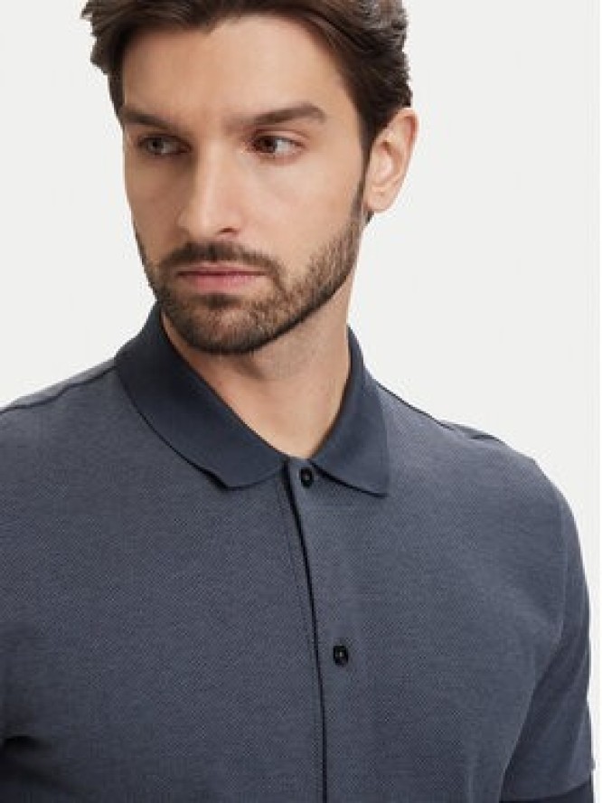 BOSS Koszula H-Powell 102 50560014 Granatowy Regular Fit
