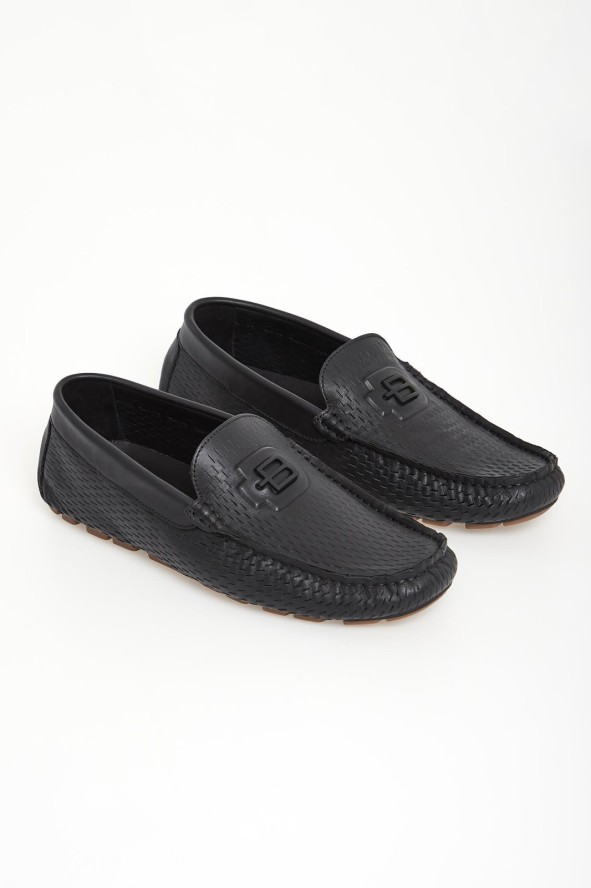 Loafersy męskie skórzane BALDININI