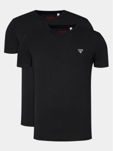 Guess Komplet t-shirtów Caleb U97G03 KCD31 Czarny Regular Fit