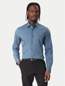 Calvin Klein Koszula Essentials LV019EU037 Niebieski Slim Fit