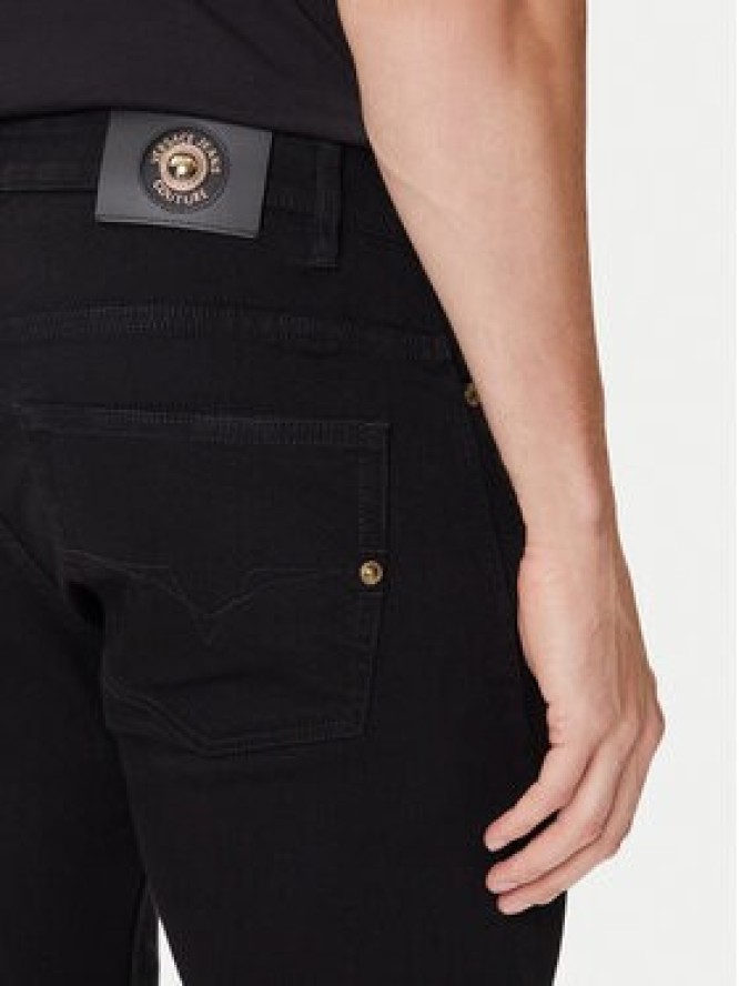 Versace Jeans Couture Jeansy 79GAB5D0 CDW00 Czarny Straight Fit