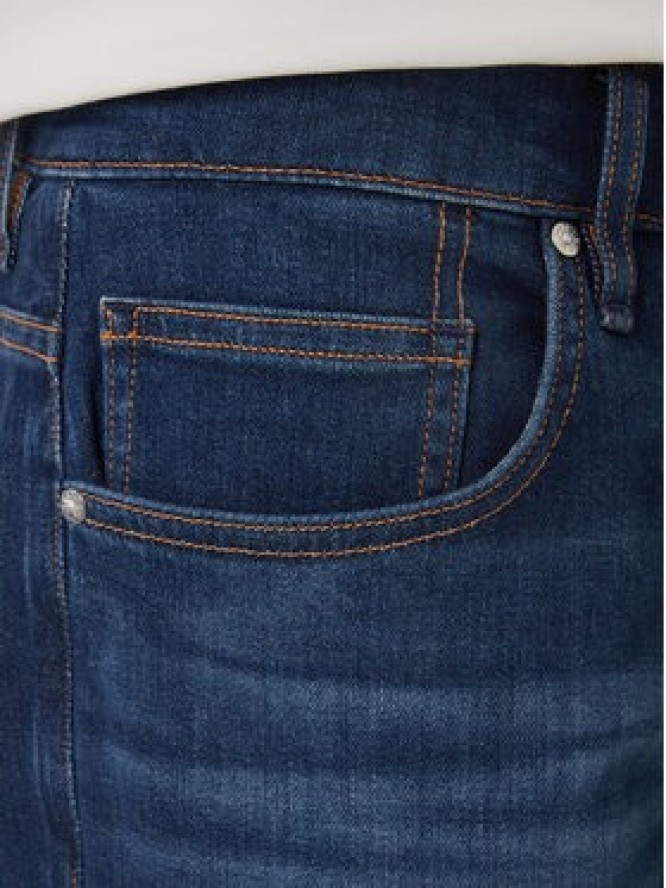 Guess Jeansy M6GA31 D1089 Niebieski Straight Leg