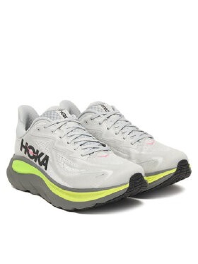 Hoka Buty do biegania Clifton 10 1162030 Szary