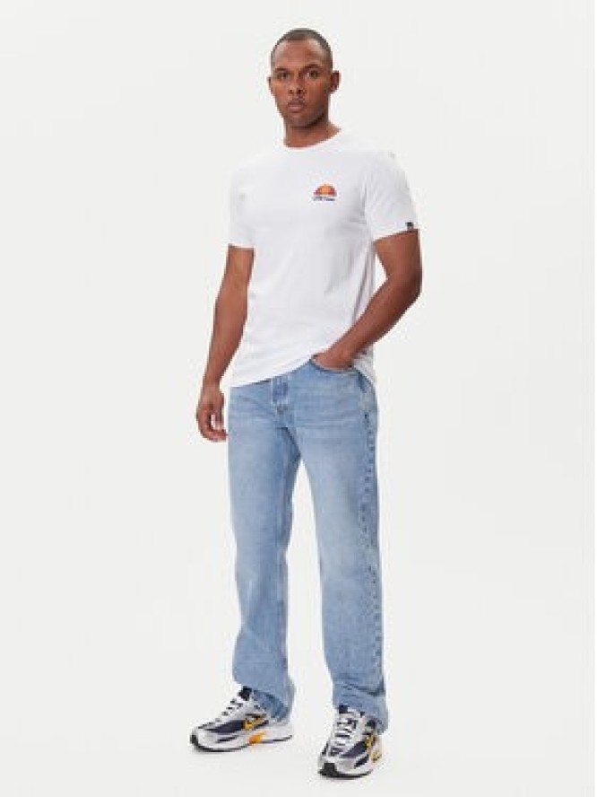 Ellesse T-Shirt Canaletto SHS04548 Biały Regular Fit