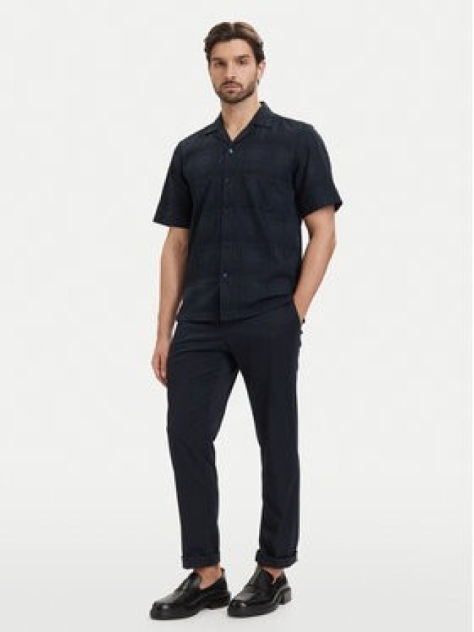 BOSS Koszula Rayer 50559322 Granatowy Regular Fit