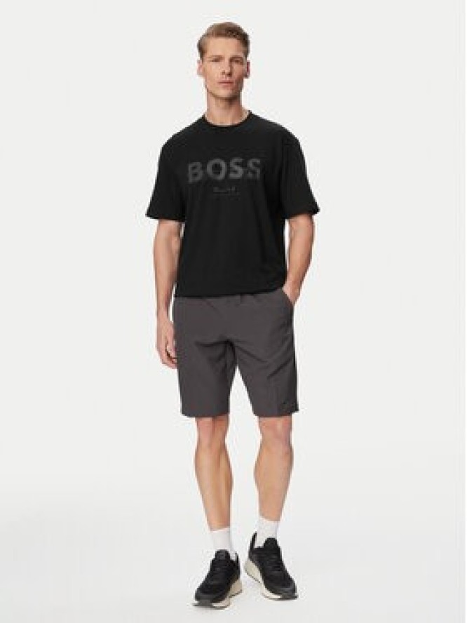 BOSS T-Shirt Ts Member Logo 50559854 Czarny Relaxed Fit
