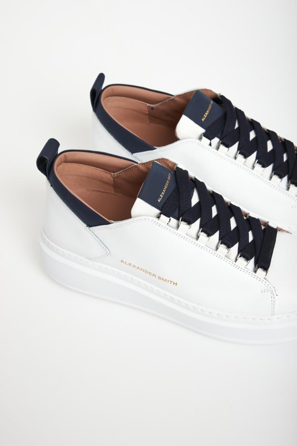 Sneakersy męskie skórzane ALEXANDER SMITH