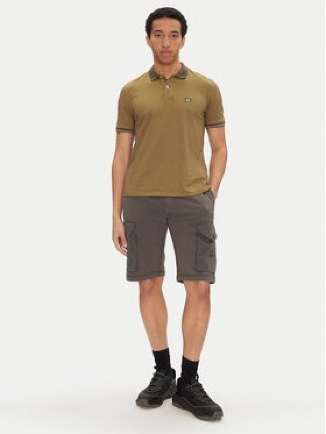 C.P. Company Szorty sportowe 18CMSB160A006090M Szary Regular Fit