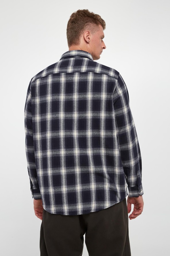 Koszula męska w kratę ARMANI EXCHANGE