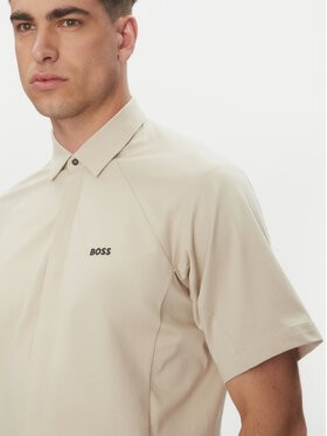 BOSS Koszula Excurse 50540196 Beżowy Regular Fit