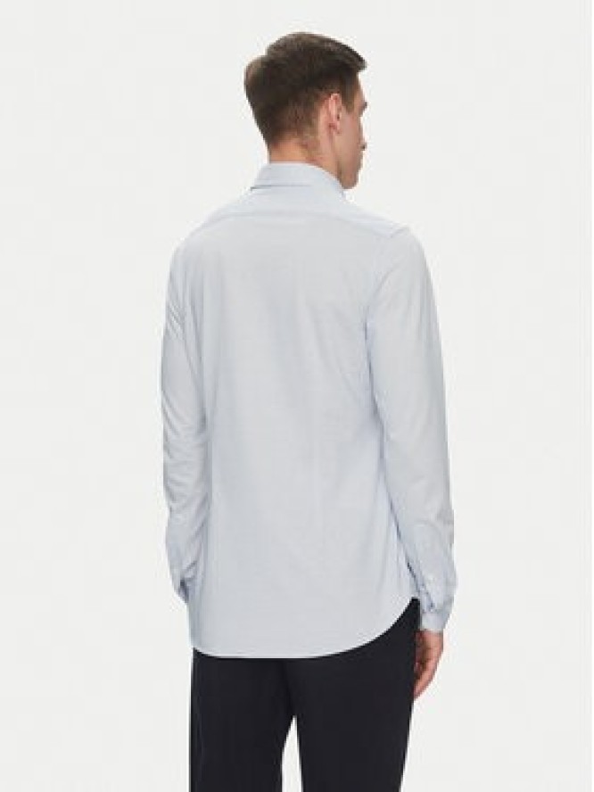 Michael Kors Koszula MK0DS01555 Błękitny Slim Fit