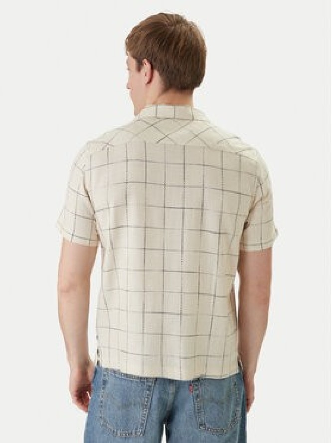 Guess Koszula M6GH46 W1754 Beżowy Regular Fit