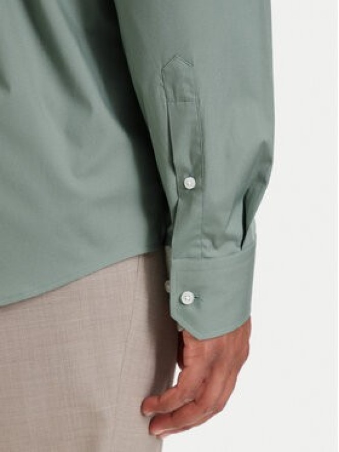 BOSS Koszula 50473265 Zielony jasny Regular Fit