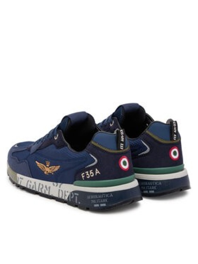 Aeronautica Militare Sneakersy 252SC0276UCT04249 Granatowy