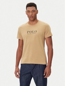 Polo Ralph Lauren T-Shirt 714899613023 Beżowy Regular Fit