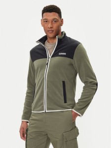 Napapijri Polar T-Dergana NP0A88V1 Zielony Regular Fit