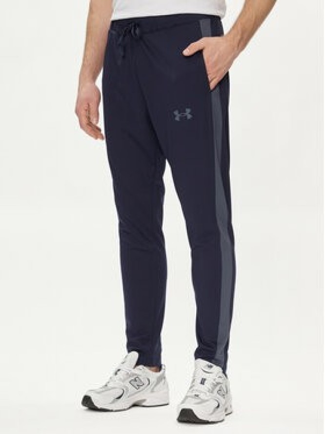 Under Armour Dres Ua Knit Track Suit 1357139-410 Granatowy Fitted Fit