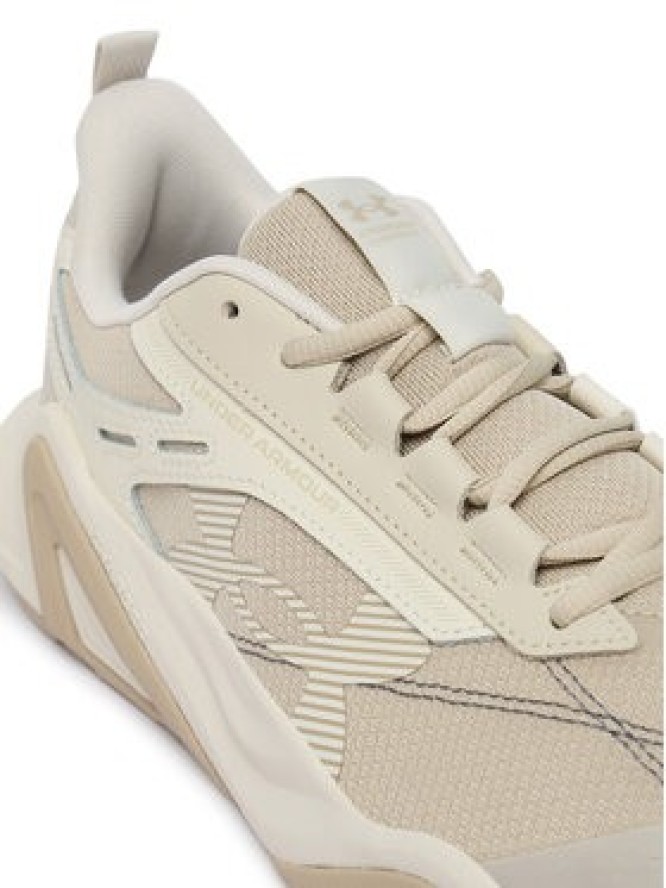 Under Armour Buty na siłownię UA Charged Commit TR 5 6007140 Beżowy