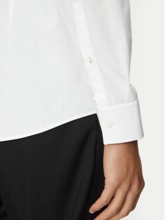 HUGO Koszula Koey 50534044 Biały Slim Fit