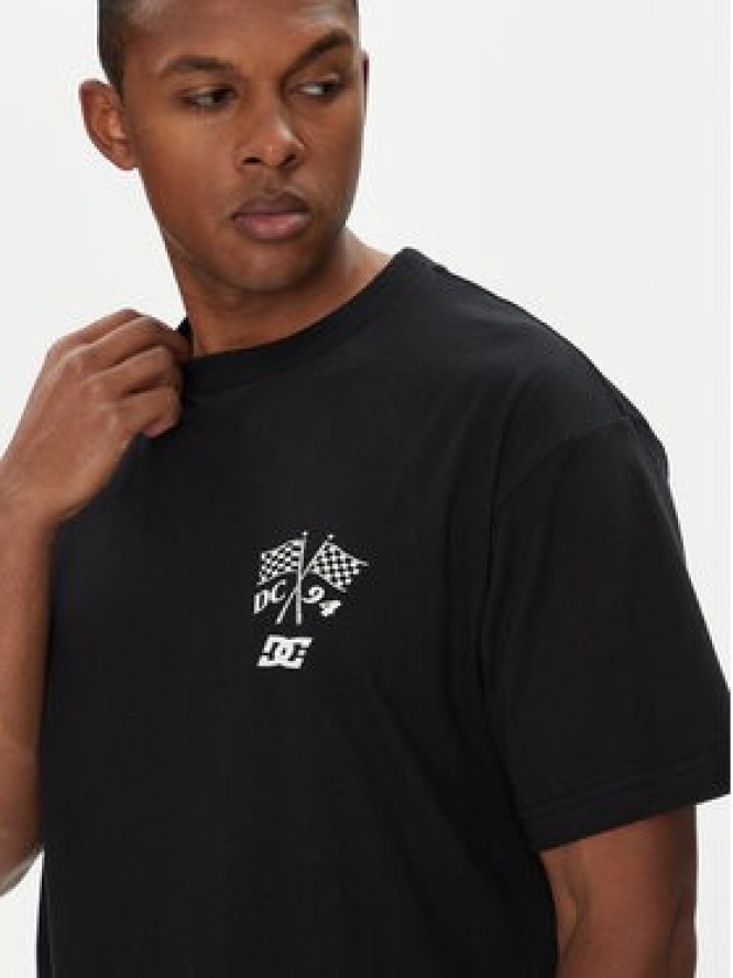 DC Shoes T-Shirt ADYZT05467 Czarny Regular Fit
