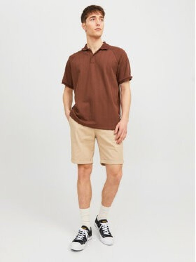 Jack & Jones Szorty materiałowe Fury 12206889 Beżowy Regular Fit
