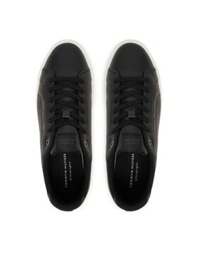 Tommy Hilfiger Sneakersy Icon Court Light Premium FM0FM05837 Czarny